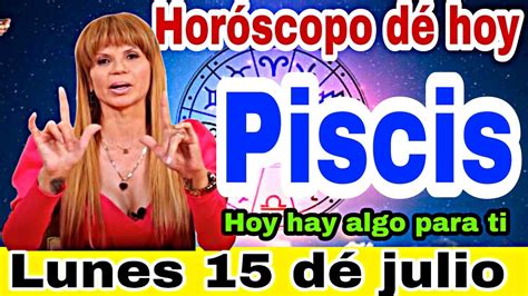 horoscopo de hoy piscis hermes ramirez|piscis youtube español.